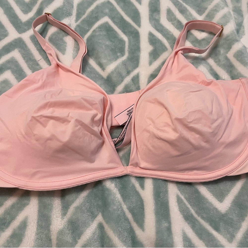 VS real soft light pink bra. Size 38D